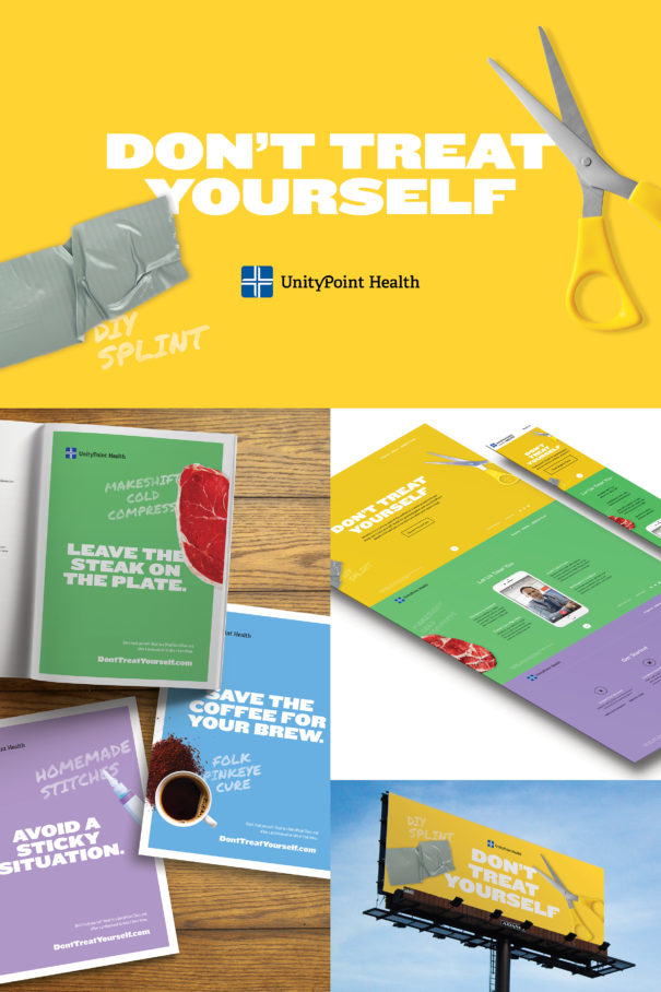 mindgruve unitypoint health don't treat yourself ad campaign