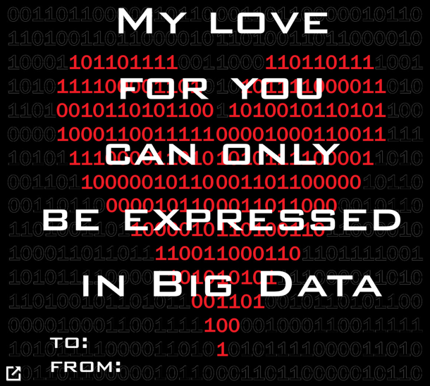 Big Data Valentine